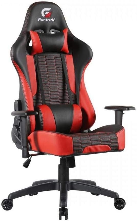 Cadeira gamer vermelha Fortrek Cruiser