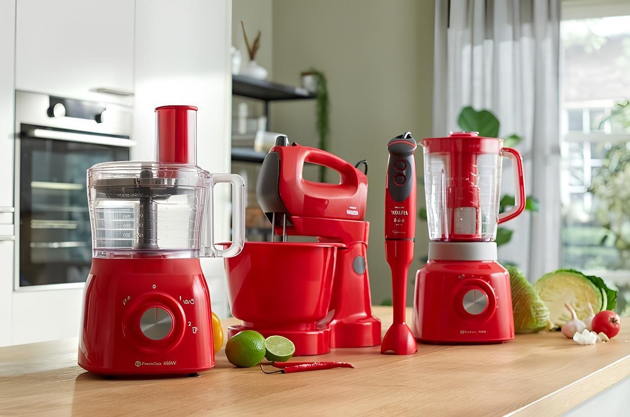 15 eletrodomésticos na cor vermelha para dar vida e requinte à sua cozinha
